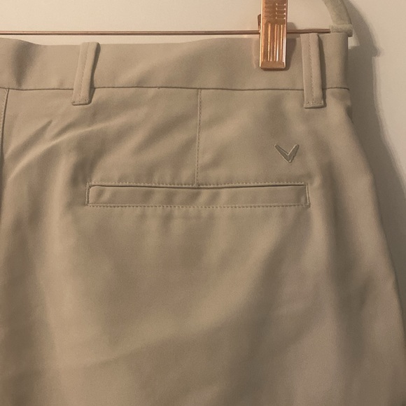 Callaway Tan Golf Shorts - Picture 3 of 5